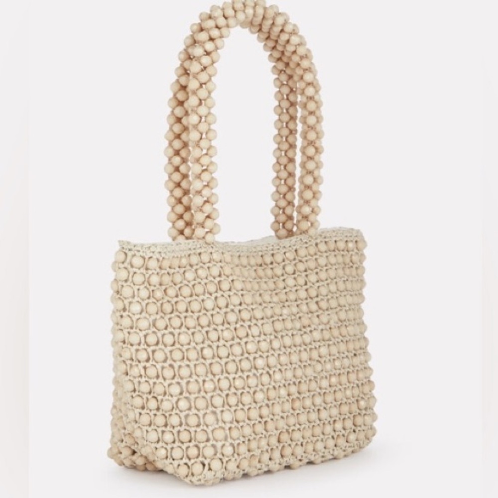 LOEFFLER RANDALL Mina Mini Beaded Tote Bag - $295. - Picture 2 of 16